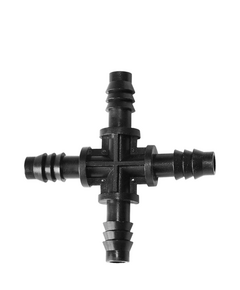 Штуцер крестовина GREEN RAIN CC0108 (8 мм x 8 мм x 8 мм x 8 мм) для трубки 8 мм