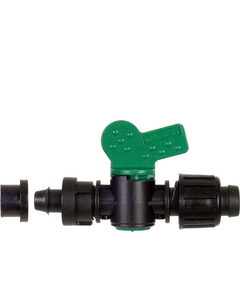 Кран стартовый IRTECH SL-004-5-i (12 мм x КЛ) с поджимом, уплотнитель, для капельной ленты