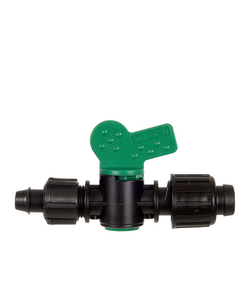 Кран стартовый IRTECH SL-004-i (12 мм x КЛ) с поджимом, для капельной ленты