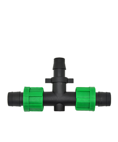 Фитинг тройник стартовый GREEN RAIN BT031715-G (КЛ x 12 мм x КЛ) для капельной ленты