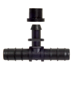 Штуцер тройник стартовый GREEN RAIN OT0116R (КТ 16 мм x 10 мм x КТ 16 мм) уплотнитель, для капельной трубки