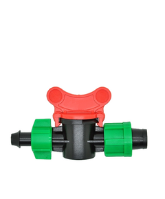 Кран стартовый GREEN RAIN OV0217-G (12 мм x КЛ) с поджимом, для капельной ленты