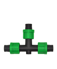 Фитинг тройник GREEN RAIN TT0117-G (КЛ x КЛ x КЛ) для капельной ленты