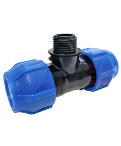 Тройник VALFEX 25 х 3/4" x 25 нар. резьба