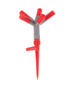 Дождеватель садовый GR-OPR-79, радиус 4-8 метров, круговой разбрызгиватель на колышке