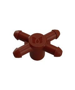 Коннектор GREEN RAIN GR-5135A-BR конус 5,0 мм x 4-шип 4,0 мм коричневый