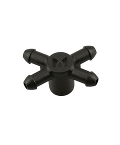 Коннектор GREEN RAIN GR-5135P-BL конус 5,0 мм x 5-шип 5,0 мм черный