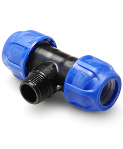 Тройник POELSAN 40 х 1" х 40 нар. резьба