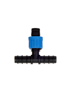 Фитинг тройник переходный GREEN RAIN BT021716 (КТ 16 мм x КЛ x КТ 16 мм) для капельной ленты