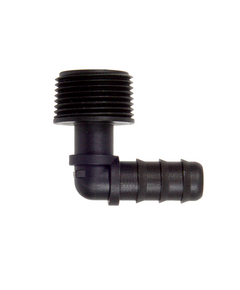 Штуцер угловой резьбовой GREEN RAIN EC021634 (3/4" нар.резьба x КТ 16 мм) для капельной трубки