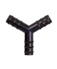 Штуцер Y тройник GREEN RAIN TC0216 (КТ 16 мм x КТ 16 мм x КТ 16 мм) для капельной трубки