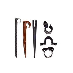 Крепления для капельной трубки ленты и микротрубки