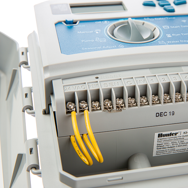 Контроллер HUNTER X2-601 (6 зон) наружный, совместим с Wi-Fi модуль WAND, изображение 5