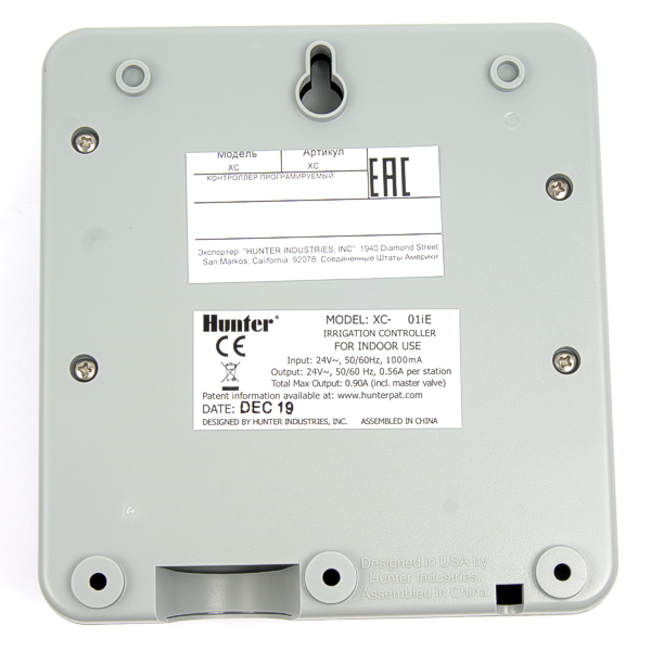Контроллер HUNTER X-CORE XC-201i (2 зоны) внутренний, изображение 6