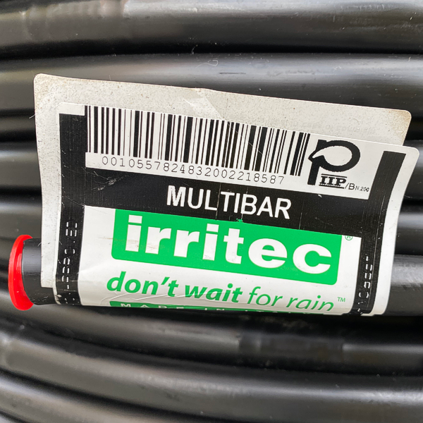 Трубка капельная IRRITEC MULTIBAR-C 16 мм / 44 mil / шаг 33 см / 2,1 л.час компенсированная, Расчетная единица: 1 метр погонный (на отрез), изображение 4