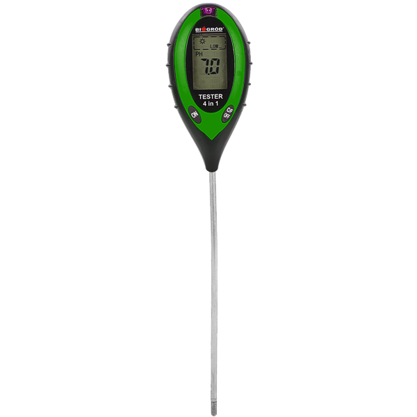 Мультитестер GREEN HELPER PH-300 4 в 1, для почвы