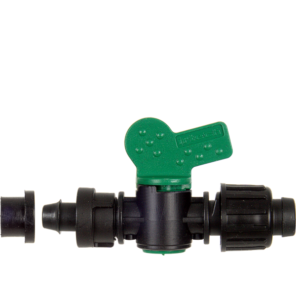 Кран стартовый IRTECH SL-004-5-i (12 мм x КЛ) с поджимом, уплотнитель, для капельной ленты