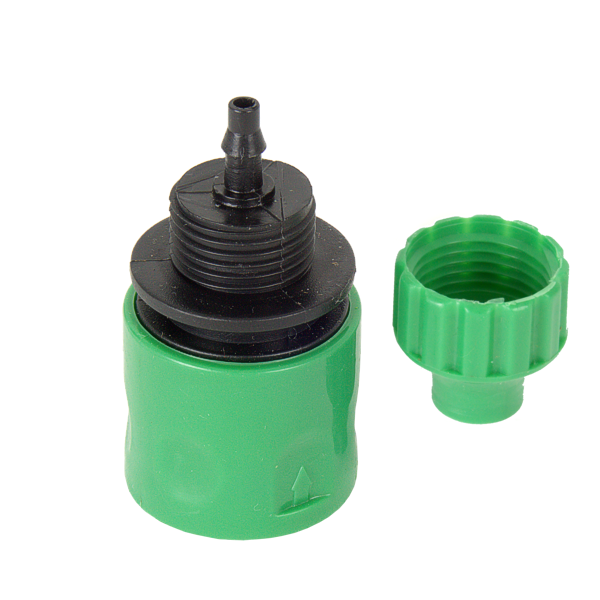 Коннектор GREEN RAIN HC602S (шип 5,5 мм x коннектор мама) быстросъемный, изображение 2