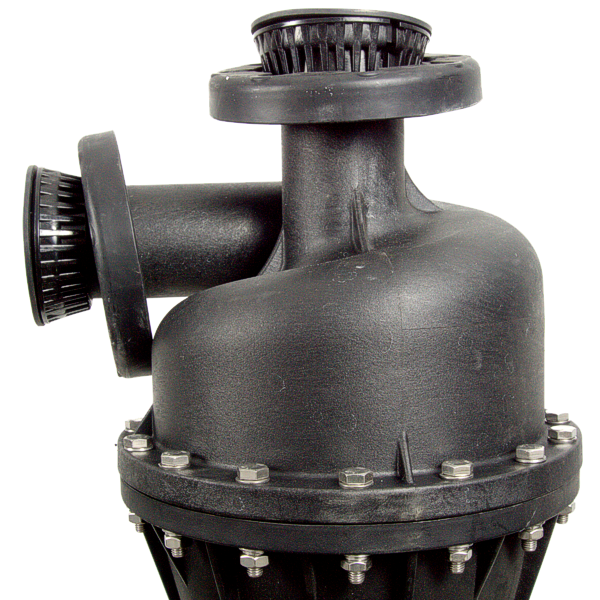 Фильтр гидроциклон GREEN RAIN LX090F (3") только фланцы DN80, Единиц в одном товаре штук: 1, изображение 5