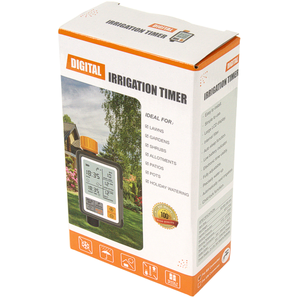 Таймер подачи воды GREEN RAIN KIT-322-DIGITAL (1 зона) на батареях АА, изображение 2