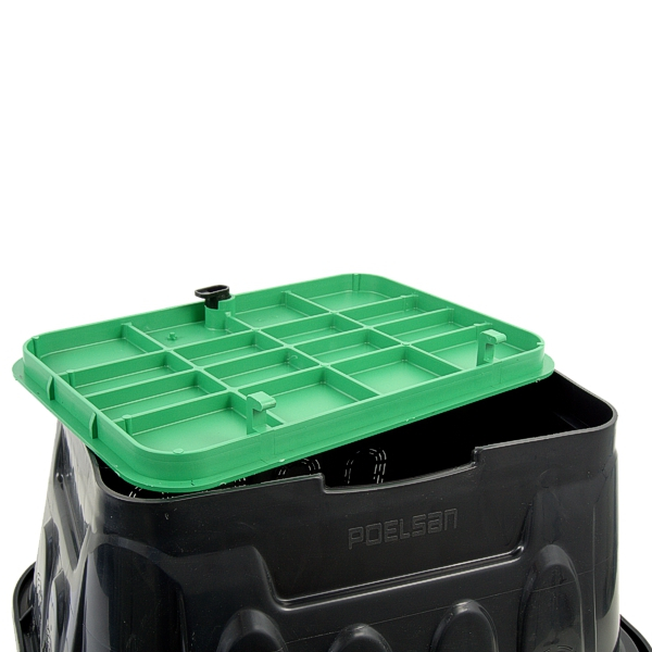 Клапанный бокс POELSAN 73014 JUMBO 14" (четырехместный/пятиместный), короб для клапанов полива, Единиц в одном товаре штук: 1, изображение 2