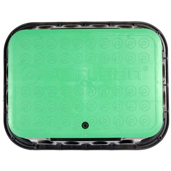 Клапанный бокс POELSAN 73014 JUMBO 14" (четырехместный/пятиместный), короб для клапанов полива, Единиц в одном товаре штук: 1, изображение 4