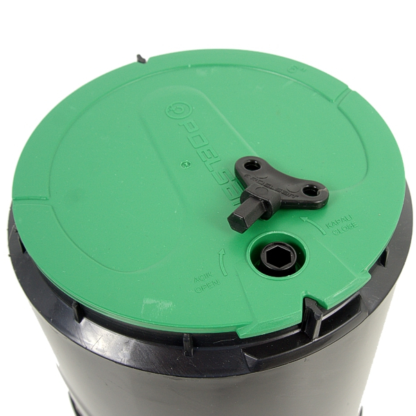 Клапанный бокс POELSAN 74006 MINI 6" (одноместный), короб для клапанов полива, Единиц в одном товаре штук: 1, изображение 3