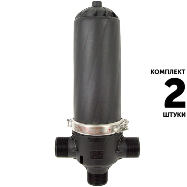 Фильтр GREEN RAIN FD03120B (3") дисковый DISK, большая серия. Комплект  2 штуки, Единиц в одном товаре штук: 2