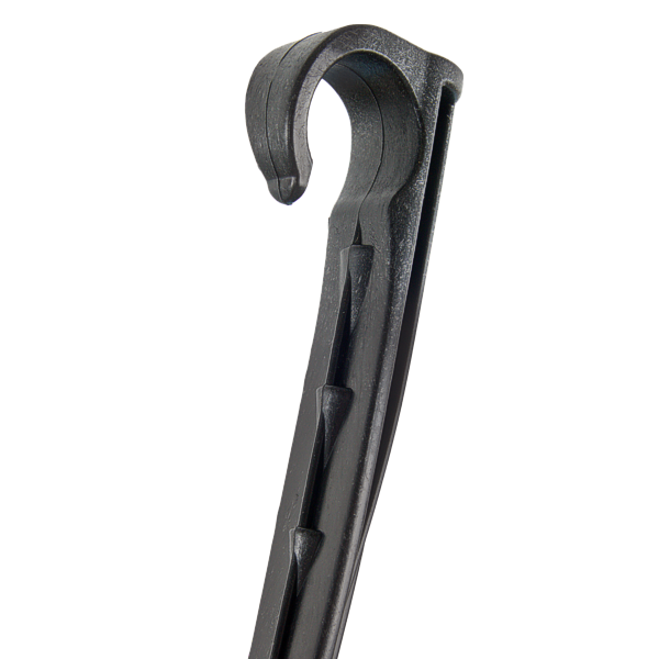 Колышек держатель RH-PDL1615BL (15 см) для трубки 16 мм, черный, Единиц в одном товаре штук: 1, изображение 2