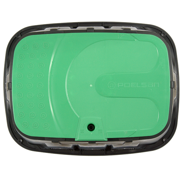 Клапанный бокс POELSAN 74012 STANDART 12" (трехместный), короб для клапанов полива, Единиц в одном товаре штук: 1, изображение 4