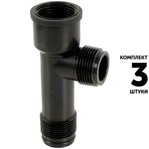 Коллектор SENKRON  MTT100 1" x 1" x 1". Комплект  3 штуки, Единиц в одном товаре штук: 3