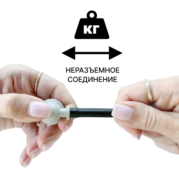 Микротрубка IRRITIME IR-407 7 х 5 (7 х 4 мм) эластичная жесткая. Бухта  100 метров, Единиц в одном товаре метров: 100, изображение 3