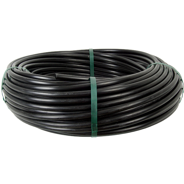 Трубка слепая без капельниц IRRI-GO 16 мм / 44 mil, черная. Бухта  100 метров, Единиц в одном товаре метров: 100