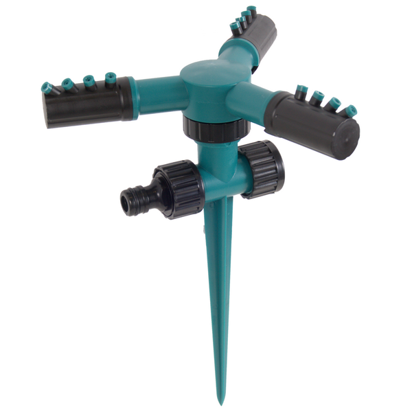 Дождеватель садовый GR-OPR-104, радиус 5-10 метров, круговой разбрызгиватель на колышке
