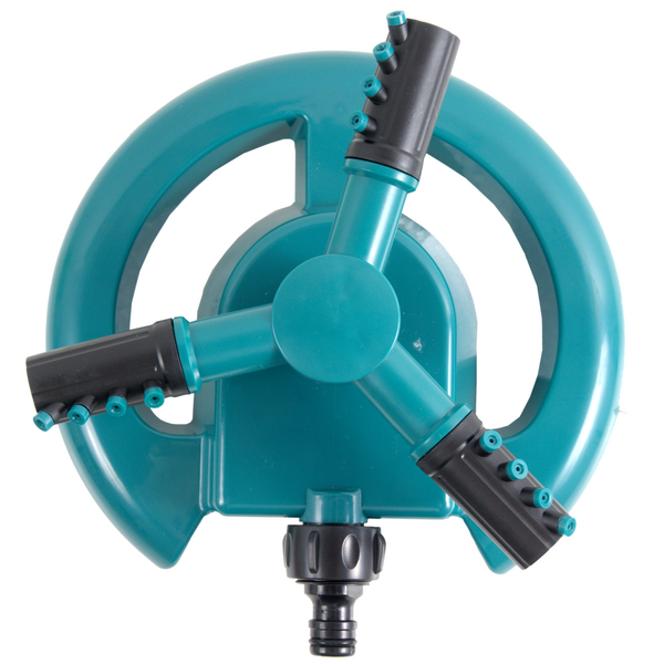 Дождеватель садовый GR-OPR-176, радиус 5-10 метров, круговой разбрызгиватель на площадке, изображение 3