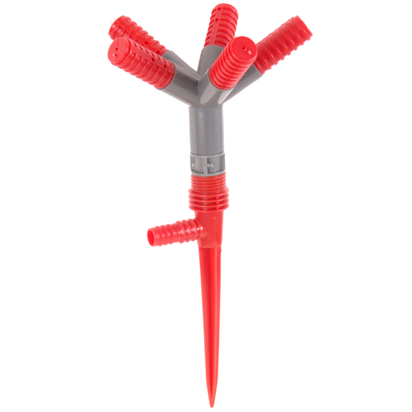 Дождеватель садовый GR-OPR-79, радиус 4-8 метров, круговой разбрызгиватель на колышке