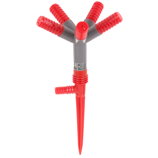 Дождеватель садовый GR-OPR-79, радиус 4-8 метров, круговой разбрызгиватель на колышке, изображение 2