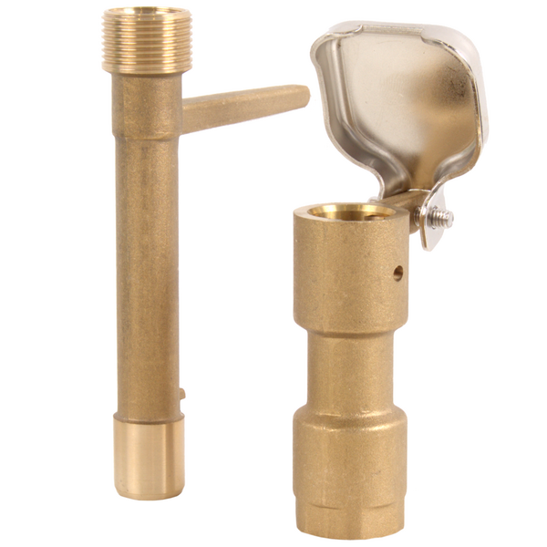 Водяная розетка с ключом (гидрант 3/4") GREEN RAIN GR-7505 латунь