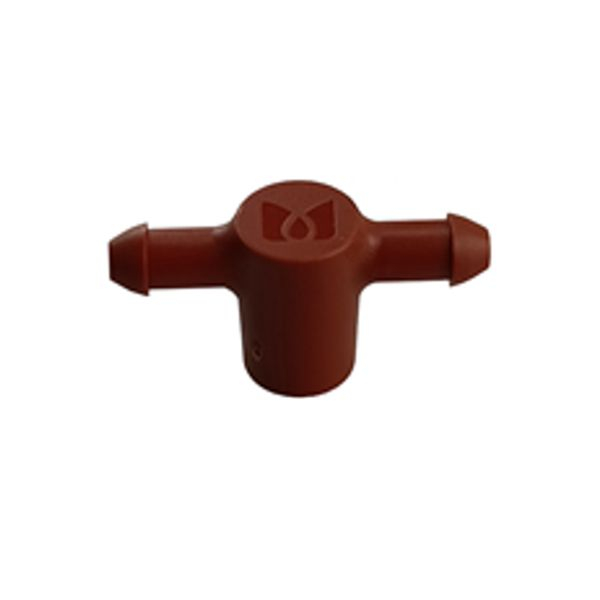 Коннектор GREEN RAIN GR-5133A-BR конус 5,0 мм x 2-шип 4,0 мм коричневый