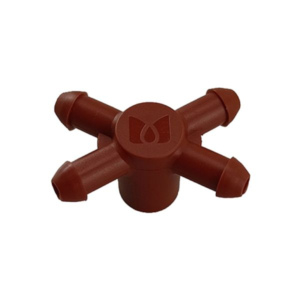 Коннектор GREEN RAIN GR-5135A-BR конус 5,0 мм x 4-шип 4,0 мм коричневый