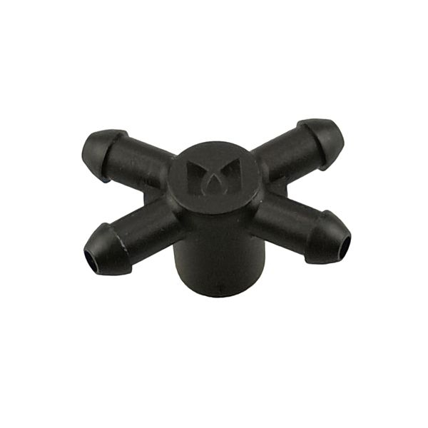 Коннектор GREEN RAIN GR-5135P-BL конус 5,0 мм x 5-шип 5,0 мм черный