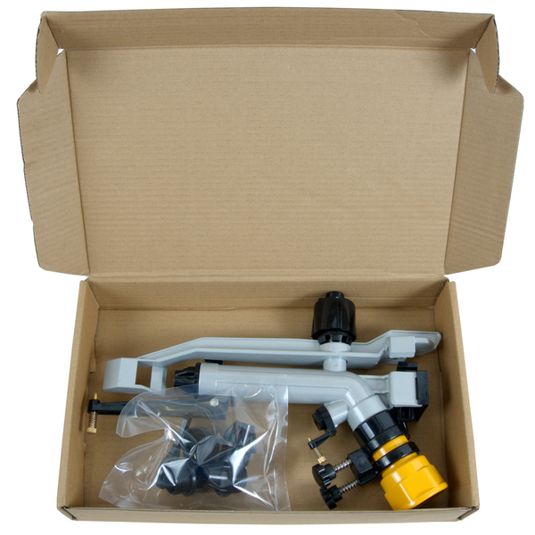 Водяная пушка GREEN RAIN GR-3151A (1 1/2") R-30,0 м, сектор 0-360, латунь, алюминий, изображение 2