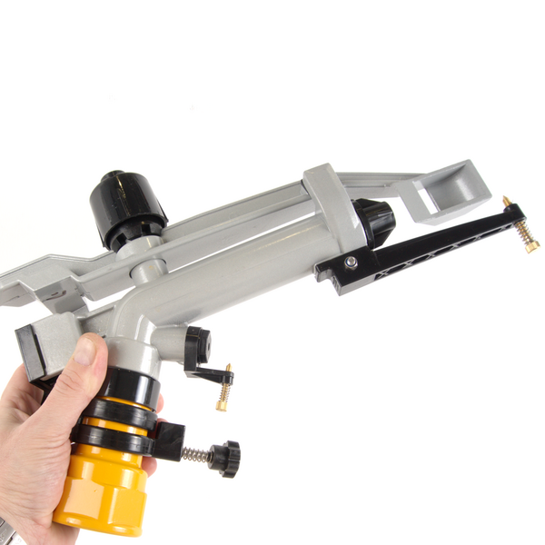 Водяная пушка GREEN RAIN GR-3151A (1 1/2") R-30,0 м, сектор 0-360, латунь, алюминий, изображение 6