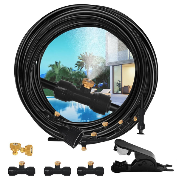 Комплект туманообразования GREEN RAIN 01-9-BW (11 форсунок, 9 метров) от водопровода