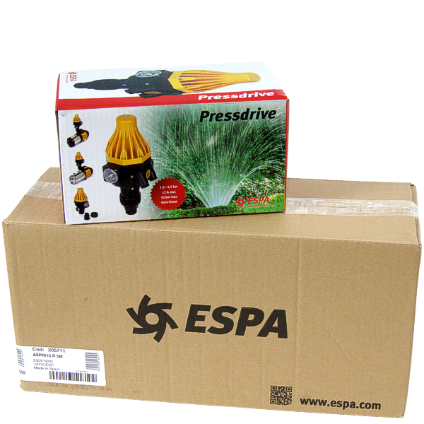 Насос ESPA Aspri 15 R 5M PRESSDRIVE ( 3,9 м3 / 5,5 Атм / 0.95 кВт ), изображение 3