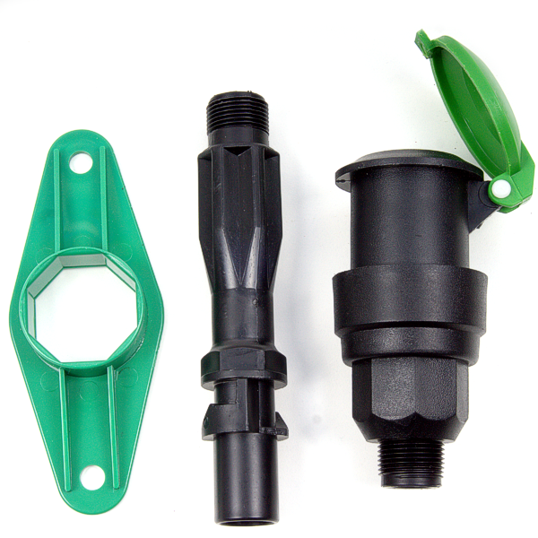 Водяная розетка (гидрант 3/4") GREEN RAIN QV0134 комплект, Единиц в одном товаре штук: 1, изображение 2