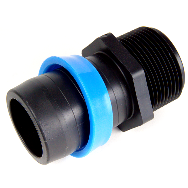 Фитинг муфта GOLDEN SPRAY D40 (1 1/4" нар.резьба), изображение 2