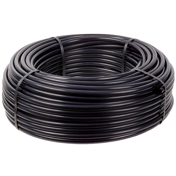 Трубка слепая без капельниц RAIN BIRD DBL 16 мм / 46 mil (черная). Бухта  100 метров, Единиц в одном товаре метров: 100, изображение 5