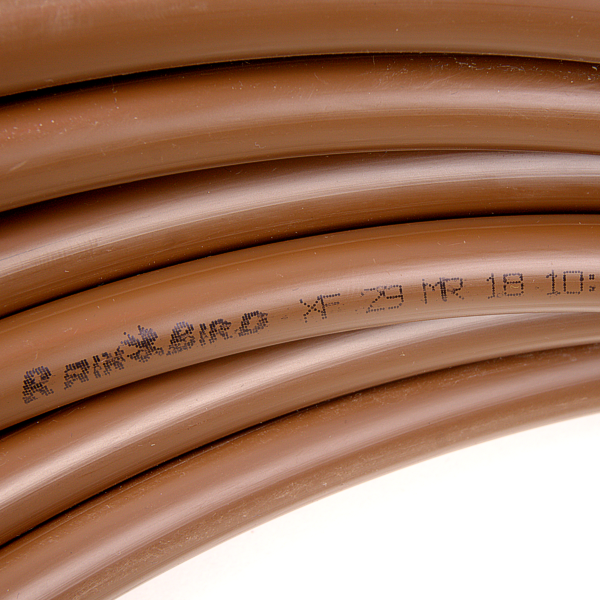 Трубка слепая без капельниц RAIN BIRD XFD 16 мм / 48 mil (коричневая). Бухта  100 метров, Единиц в одном товаре метров: 100, изображение 3