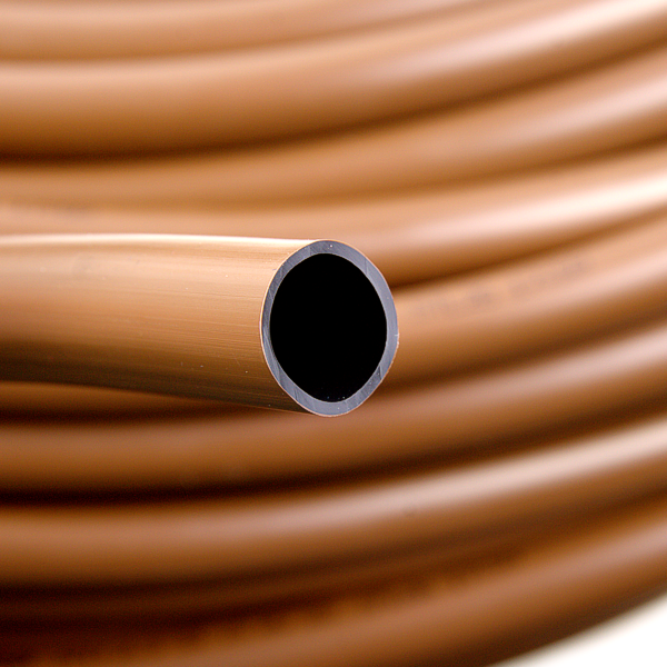 Трубка слепая без капельниц RAIN BIRD XFD 16 мм / 48 mil (коричневая). Бухта  100 метров, Единиц в одном товаре метров: 100, изображение 2